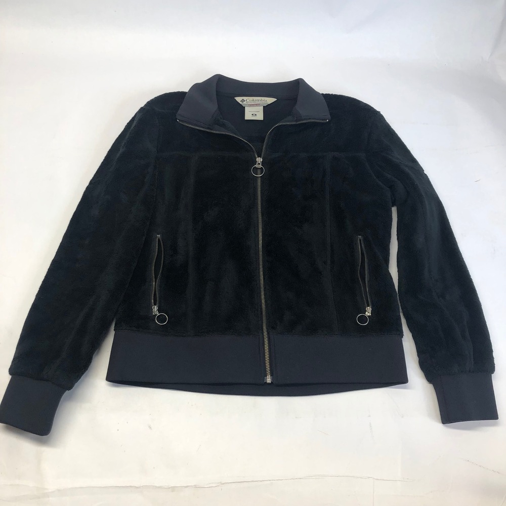 Columbia Sportswear Vertex Black Fleece Jacket Full‎ Zip Women's Size Medium